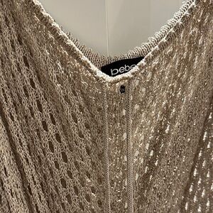 Bebe beach crochet skirt/dress